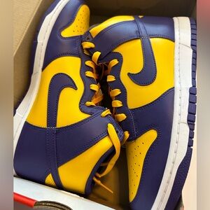 Nike Dunk Hi Retro LA LAKERS
